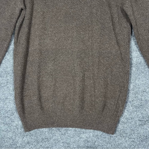 NWT Joseph Abboud Mens 2XLT Mock Neck Henley Sweater Wool Blend Button Pullover - Picture 8 of 8